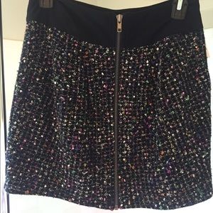 Forever 21 multi color mini skirt